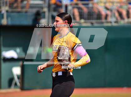 Thumbnail 2 in Brookeland vs. Jonesboro (UIL Softball 1A Final) photogallery.