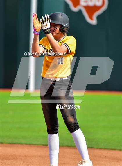 Thumbnail 2 in Brookeland vs. Jonesboro (UIL Softball 1A Final) photogallery.