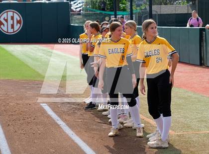 Thumbnail 1 in Brookeland vs. Jonesboro (UIL Softball 1A Final) photogallery.