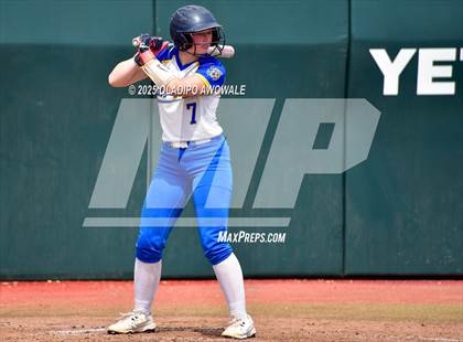 Thumbnail 1 in Brookeland vs. Jonesboro (UIL Softball 1A Final) photogallery.