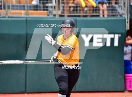 Thumbnail 1 in Brookeland vs. Jonesboro (UIL Softball 1A Final) photogallery.