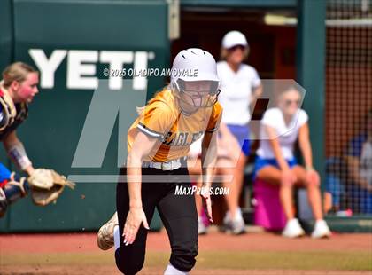 Thumbnail 2 in Brookeland vs. Jonesboro (UIL Softball 1A Final) photogallery.