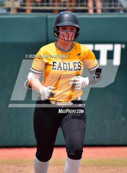 Thumbnail 2 in Brookeland vs. Jonesboro (UIL Softball 1A Final) photogallery.