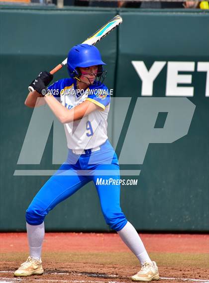 Thumbnail 1 in Brookeland vs. Jonesboro (UIL Softball 1A Final) photogallery.