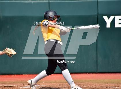 Thumbnail 2 in Brookeland vs. Jonesboro (UIL Softball 1A Final) photogallery.