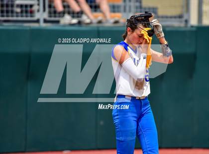 Thumbnail 2 in Brookeland vs. Jonesboro (UIL Softball 1A Final) photogallery.