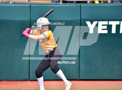 Thumbnail 2 in Brookeland vs. Jonesboro (UIL Softball 1A Final) photogallery.