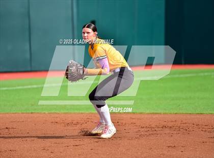 Thumbnail 1 in Brookeland vs. Jonesboro (UIL Softball 1A Final) photogallery.