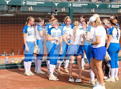 Thumbnail 3 in Brookeland vs. Jonesboro (UIL Softball 1A Final) photogallery.