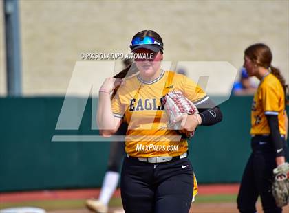 Thumbnail 2 in Brookeland vs. Jonesboro (UIL Softball 1A Final) photogallery.