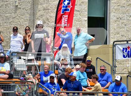 Thumbnail 2 in Brookeland vs. Jonesboro (UIL Softball 1A Final) photogallery.