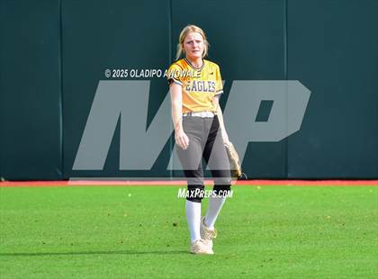 Thumbnail 2 in Brookeland vs. Jonesboro (UIL Softball 1A Final) photogallery.