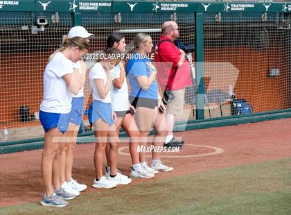 Thumbnail 2 in Brookeland vs. Jonesboro (UIL Softball 1A Final) photogallery.