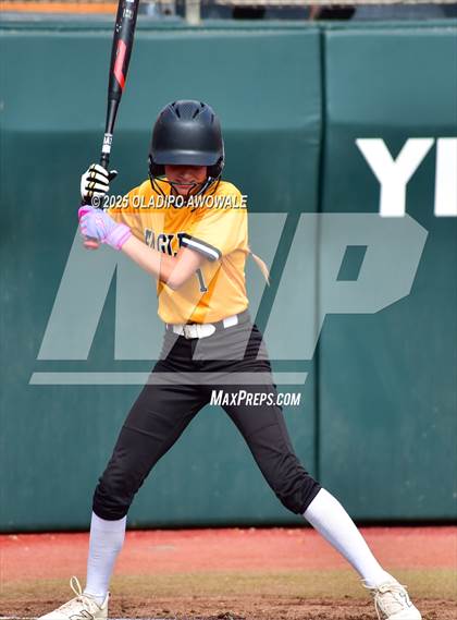 Thumbnail 1 in Brookeland vs. Jonesboro (UIL Softball 1A Final) photogallery.