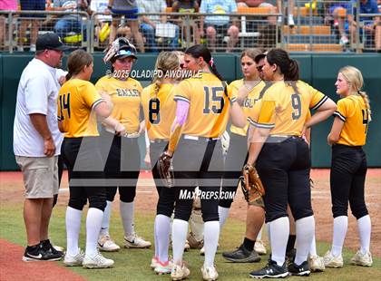 Thumbnail 1 in Brookeland vs. Jonesboro (UIL Softball 1A Final) photogallery.