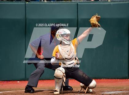 Thumbnail 2 in Brookeland vs. Jonesboro (UIL Softball 1A Final) photogallery.