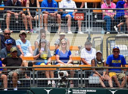 Thumbnail 1 in Brookeland vs. Jonesboro (UIL Softball 1A Final) photogallery.