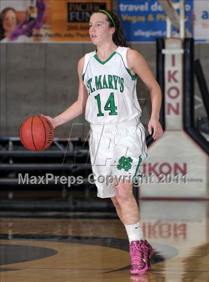 Thumbnail 1 in St. Mary's vs. Bella Vista (CIF SJS D2 Semifinals) photogallery.