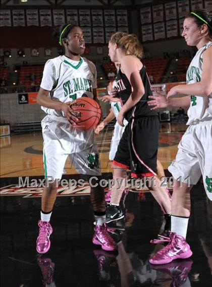 Thumbnail 1 in St. Mary's vs. Bella Vista (CIF SJS D2 Semifinals) photogallery.