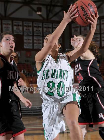 Thumbnail 3 in St. Mary's vs. Bella Vista (CIF SJS D2 Semifinals) photogallery.
