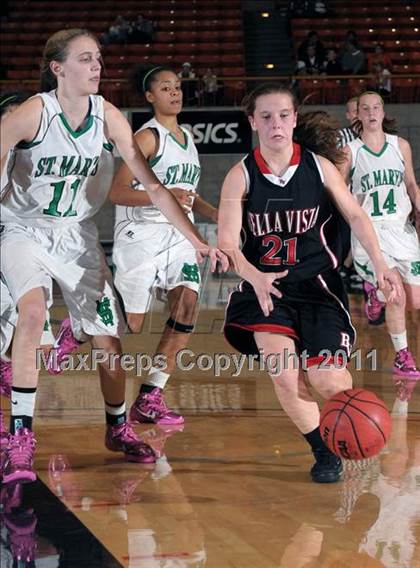 Thumbnail 3 in St. Mary's vs. Bella Vista (CIF SJS D2 Semifinals) photogallery.