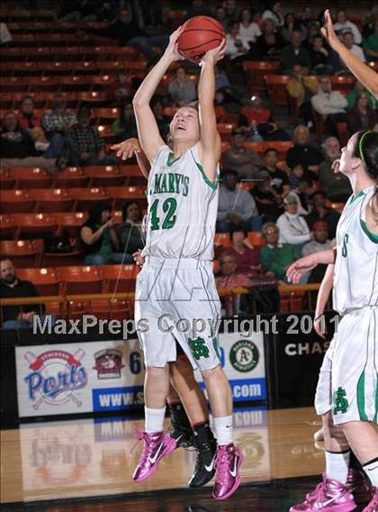 Thumbnail 1 in St. Mary's vs. Bella Vista (CIF SJS D2 Semifinals) photogallery.