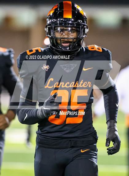 Thumbnail 1 in Lancaster @ Longview (UIL Football 5A Division I Region II Regional Playoff) photogallery.