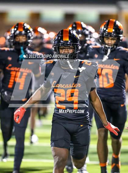 Thumbnail 2 in Lancaster @ Longview (UIL Football 5A Division I Region II Regional Playoff) photogallery.
