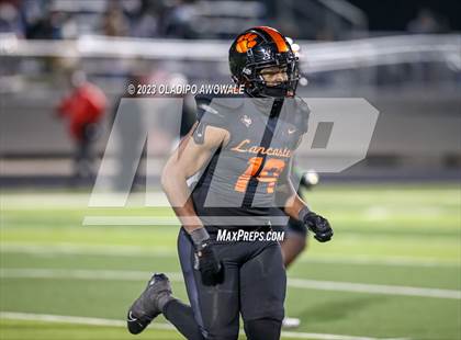 Thumbnail 2 in Lancaster @ Longview (UIL Football 5A Division I Region II Regional Playoff) photogallery.