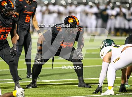 Thumbnail 3 in Lancaster @ Longview (UIL Football 5A Division I Region II Regional Playoff) photogallery.