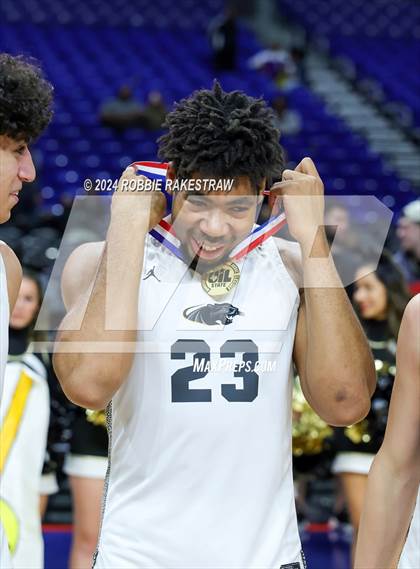 Thumbnail 2 in Plano East vs. Stony Point (UIL 6A Basketball Final Medal Ceremony) photogallery.