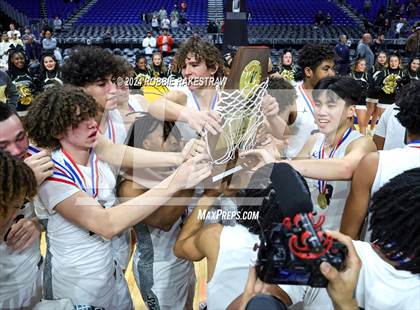 Thumbnail 2 in Plano East vs. Stony Point (UIL 6A Basketball Final Medal Ceremony) photogallery.