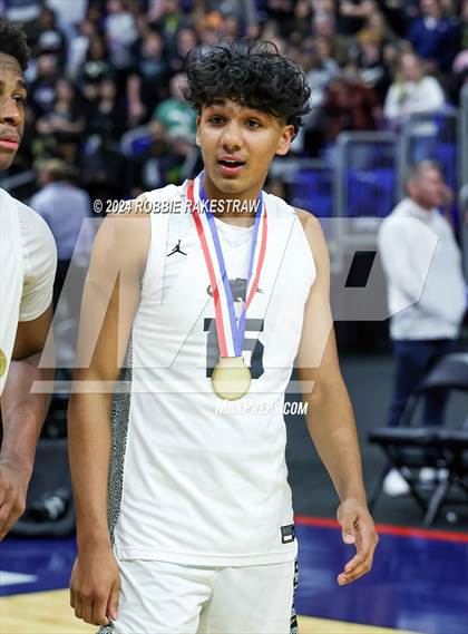 Thumbnail 3 in Plano East vs. Stony Point (UIL 6A Basketball Final Medal Ceremony) photogallery.