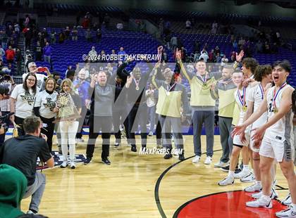 Thumbnail 2 in Plano East vs. Stony Point (UIL 6A Basketball Final Medal Ceremony) photogallery.