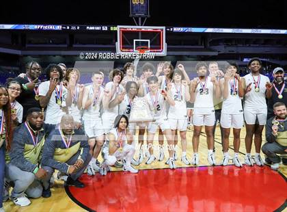 Thumbnail 2 in Plano East vs. Stony Point (UIL 6A Basketball Final Medal Ceremony) photogallery.