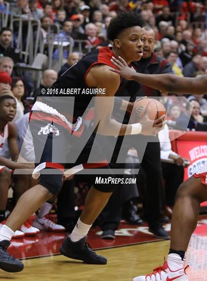 Thumbnail 2 in New Albany vs. North Central photogallery.