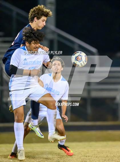 Thumbnail 3 in Overhills vs  Terry Sanford (All American Conference Tournament - Semi-Final) photogallery.