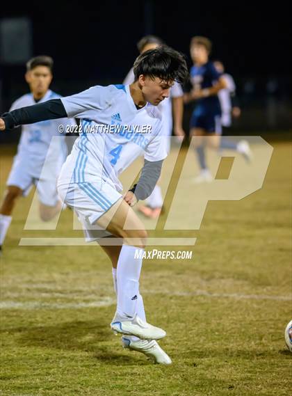Thumbnail 2 in Overhills vs  Terry Sanford (All American Conference Tournament - Semi-Final) photogallery.