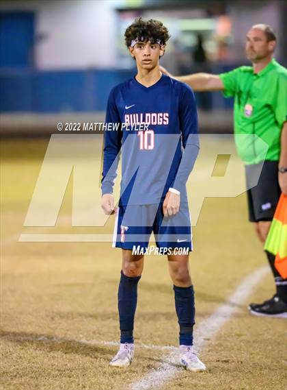 Thumbnail 3 in Overhills vs  Terry Sanford (All American Conference Tournament - Semi-Final) photogallery.