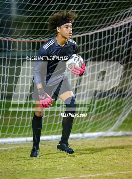 Thumbnail 3 in Overhills vs  Terry Sanford (All American Conference Tournament - Semi-Final) photogallery.
