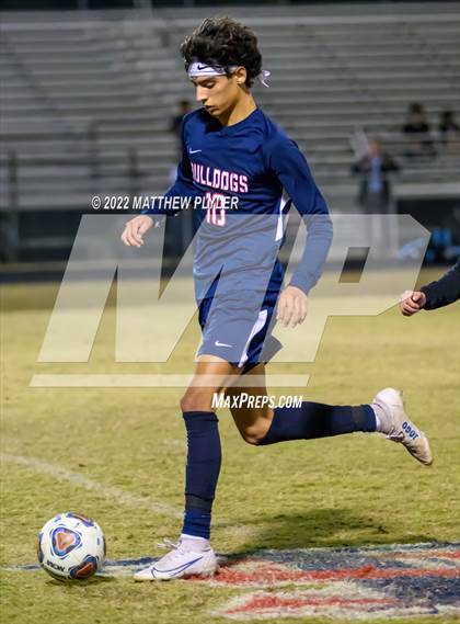 Thumbnail 3 in Overhills vs  Terry Sanford (All American Conference Tournament - Semi-Final) photogallery.