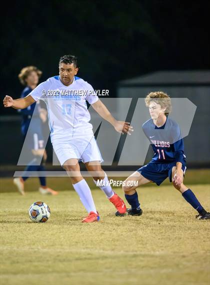 Thumbnail 1 in Overhills vs  Terry Sanford (All American Conference Tournament - Semi-Final) photogallery.