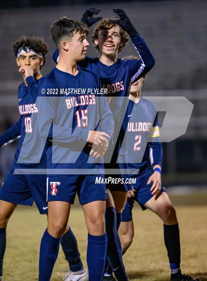 Thumbnail 3 in Overhills vs  Terry Sanford (All American Conference Tournament - Semi-Final) photogallery.