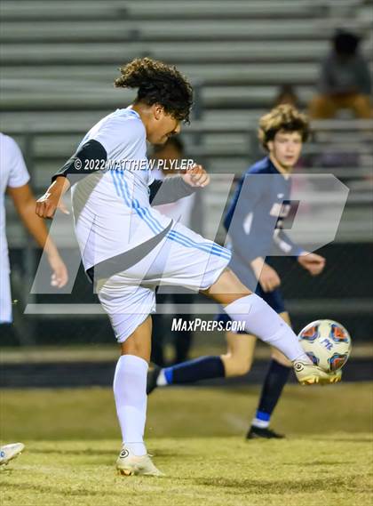 Thumbnail 2 in Overhills vs  Terry Sanford (All American Conference Tournament - Semi-Final) photogallery.