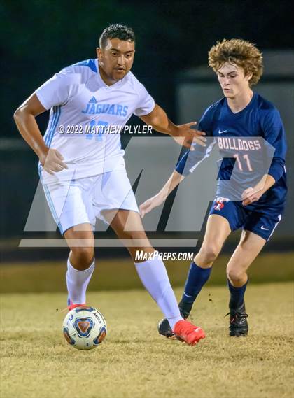 Thumbnail 2 in Overhills vs  Terry Sanford (All American Conference Tournament - Semi-Final) photogallery.