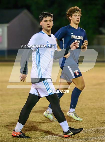Thumbnail 2 in Overhills vs  Terry Sanford (All American Conference Tournament - Semi-Final) photogallery.