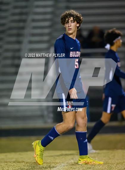Thumbnail 3 in Overhills vs  Terry Sanford (All American Conference Tournament - Semi-Final) photogallery.