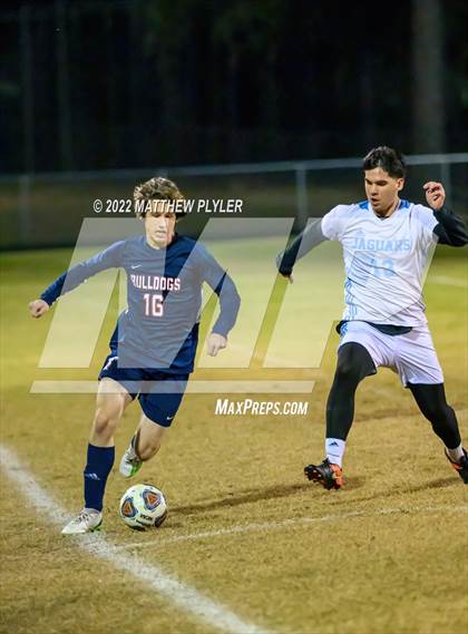 Thumbnail 1 in Overhills vs  Terry Sanford (All American Conference Tournament - Semi-Final) photogallery.