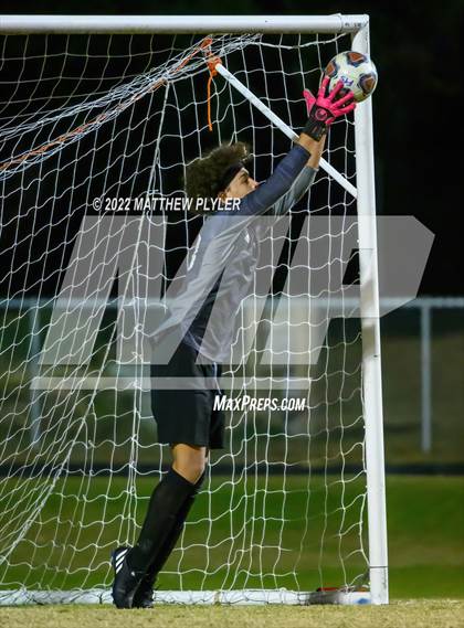 Thumbnail 2 in Overhills vs  Terry Sanford (All American Conference Tournament - Semi-Final) photogallery.