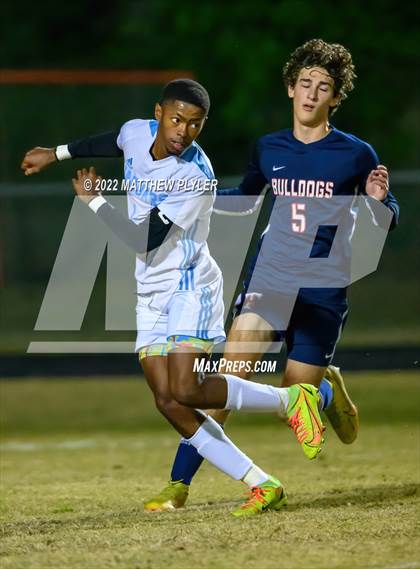 Thumbnail 1 in Overhills vs  Terry Sanford (All American Conference Tournament - Semi-Final) photogallery.